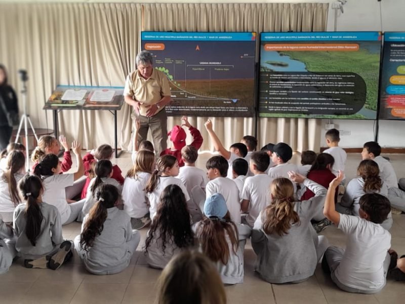 Turismo educativo en Ansenuza